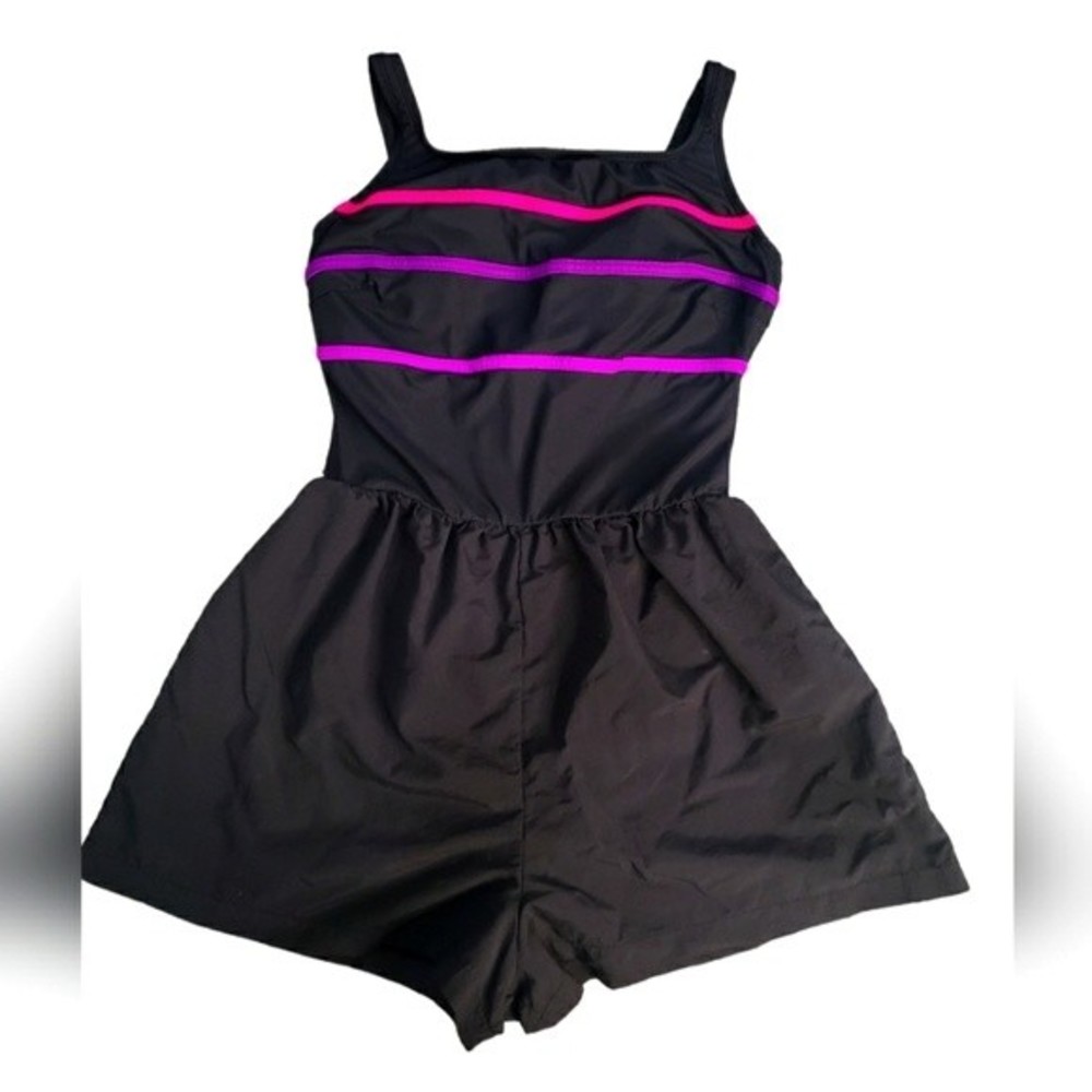 Robby Len Retro | One Piece Dress Vintage Swimsuit | Size 14